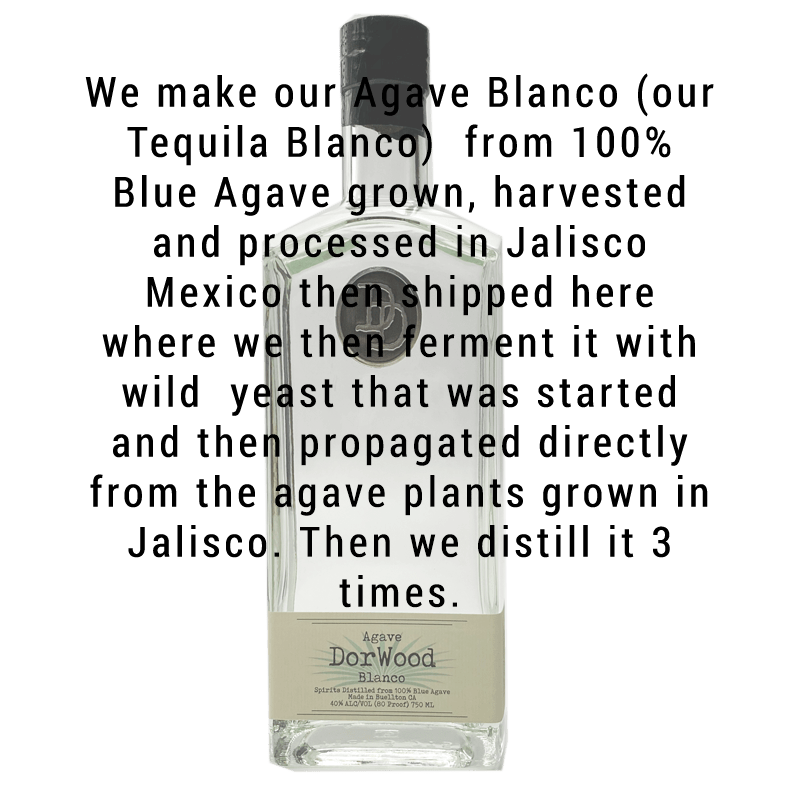 DorWood Distillery Agave Blanco 750ml