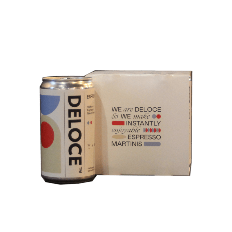 Deloce espresso martini 200ml 4 pack