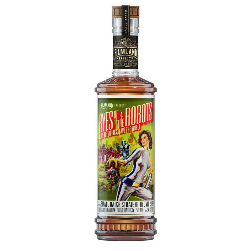 Filmland Spirits Ryes of the Robots Rye Whiskey 750mL