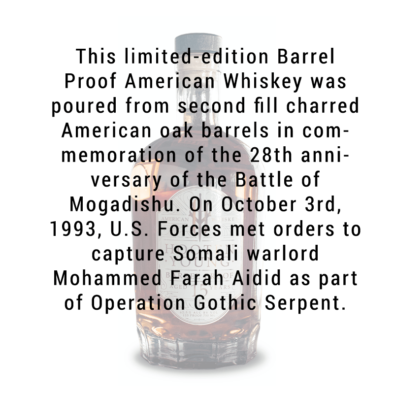 Hooten Young 15 Year Barrel Proof American Whiskey 750mL