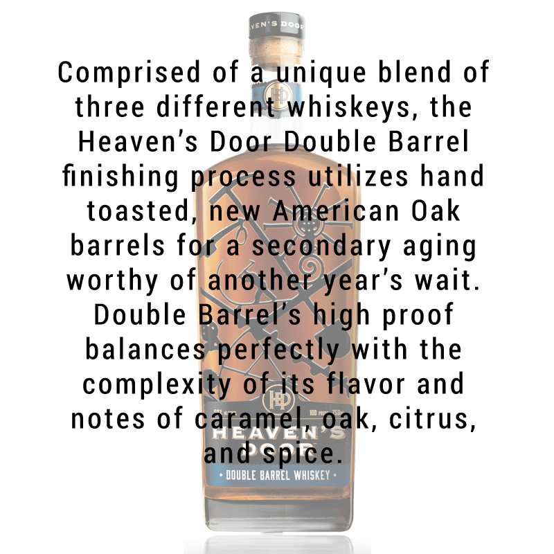 Heaven's Door Double Barrel Whiskey 750mL