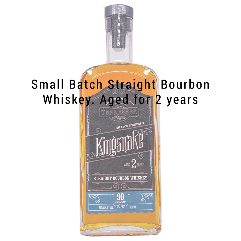 Tennessee Legend Kingsnake Straight Bourbon Whiskey 750mL