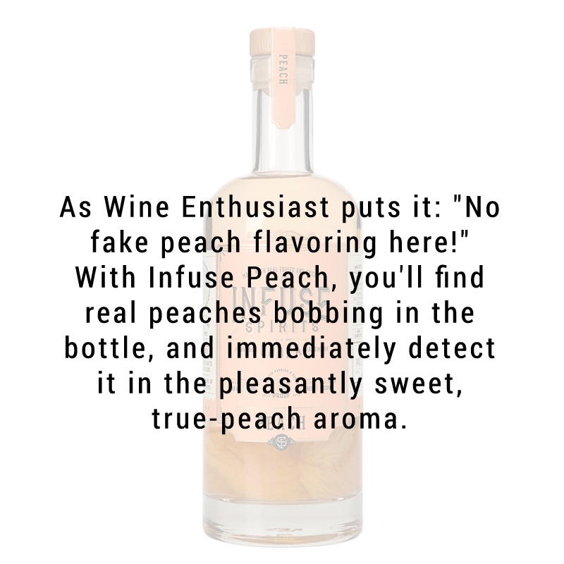 Infuse Spirits Peach Vodka 750ml