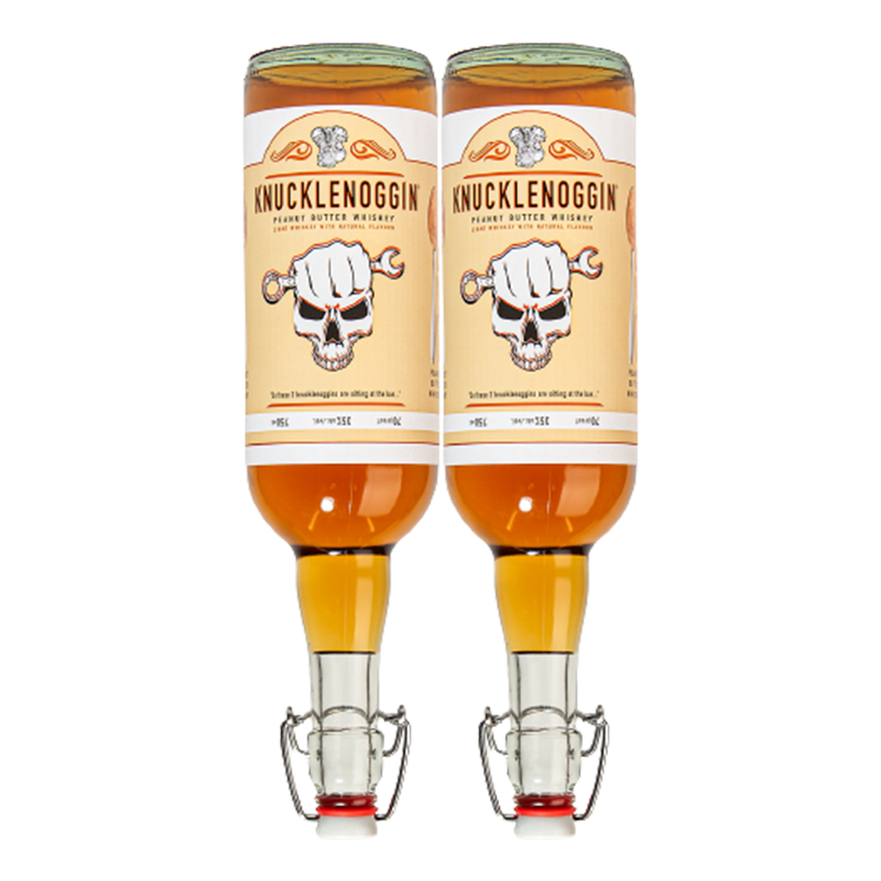 2 Pack Knucklenoggin Peanut Butter Whiskey 750mL