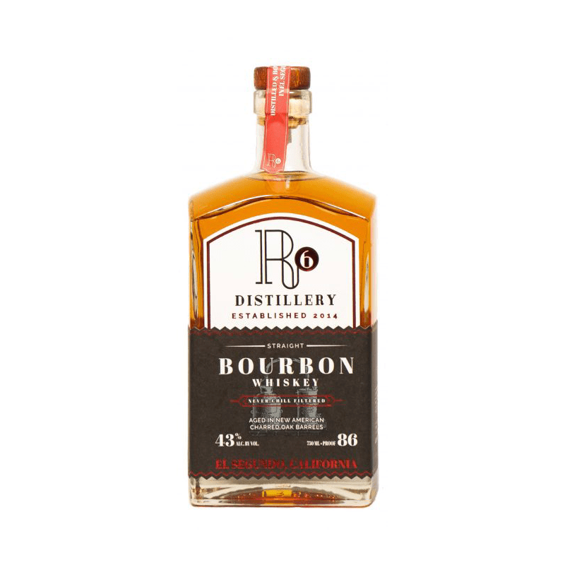 R6 Distillery Bourbon Whiskey 750mL