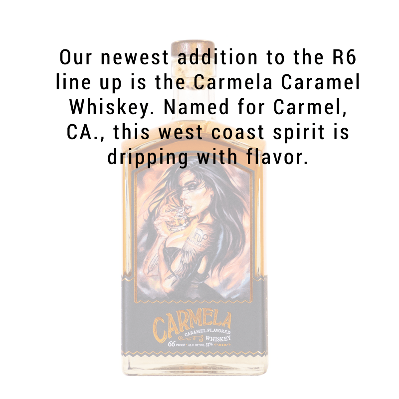 R6 Distillery Carmela Caramel Whiskey 750mL