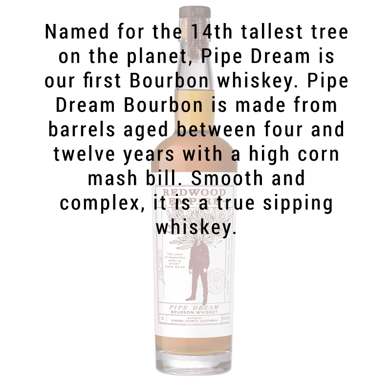 Redwood Empire Pipe Dream Bourbon Whiskey 750mL