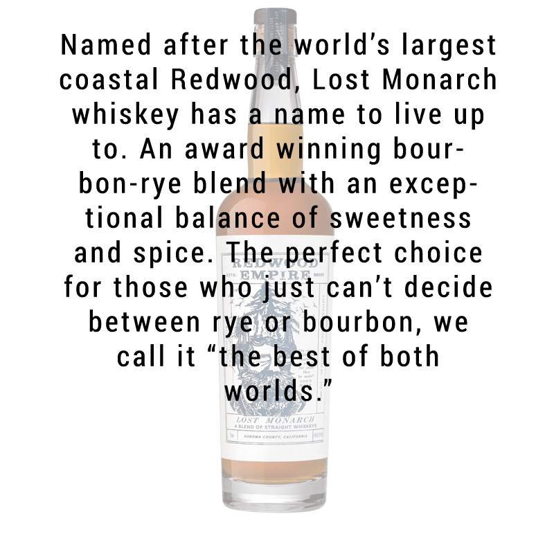 Redwood Empire Lost Monarch Whiskey 750mL