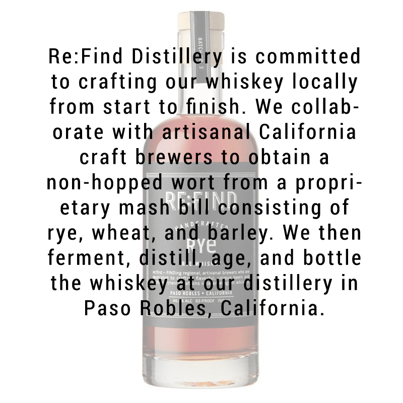 Re:Find Rye Whiskey 750ml