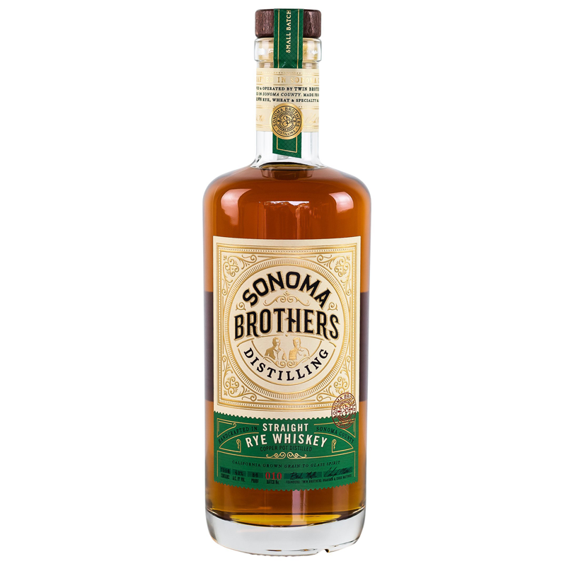 Sonoma Brothers Rye Whiskey 750mL