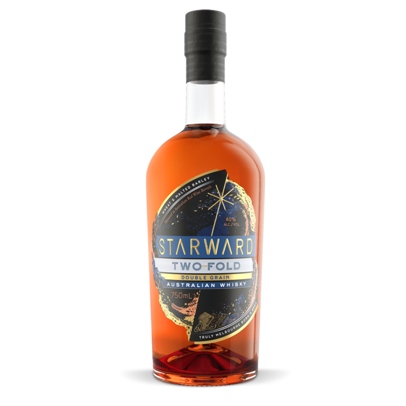 Starward Two-Fold Double Grain Australian Whisky 750mL