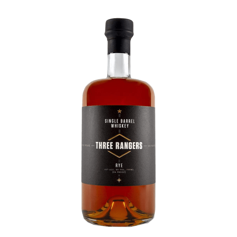 Three Rangers Rye Whiskey 750mL