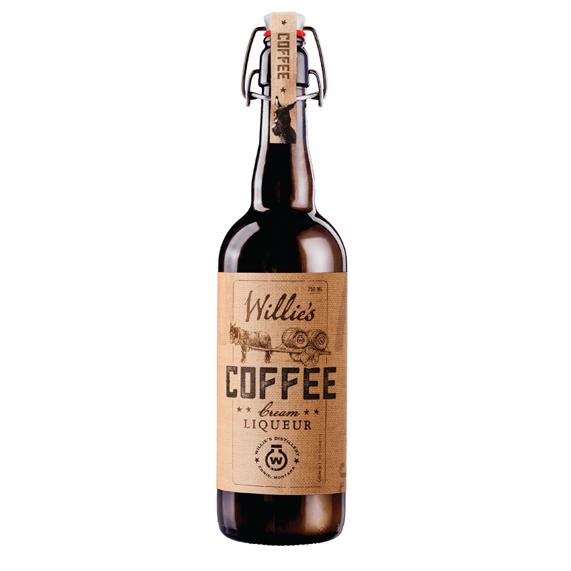 Willie's Distillery Coffee Cream Liqueur 750ml