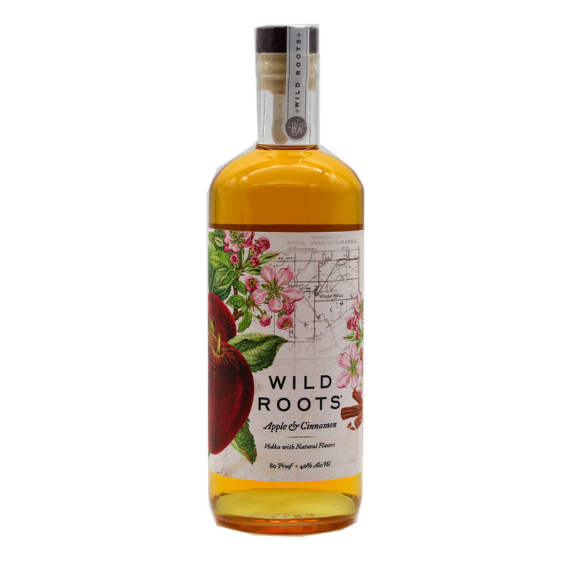 Wild Roots Apple and Cinnamon Vodka 750ml