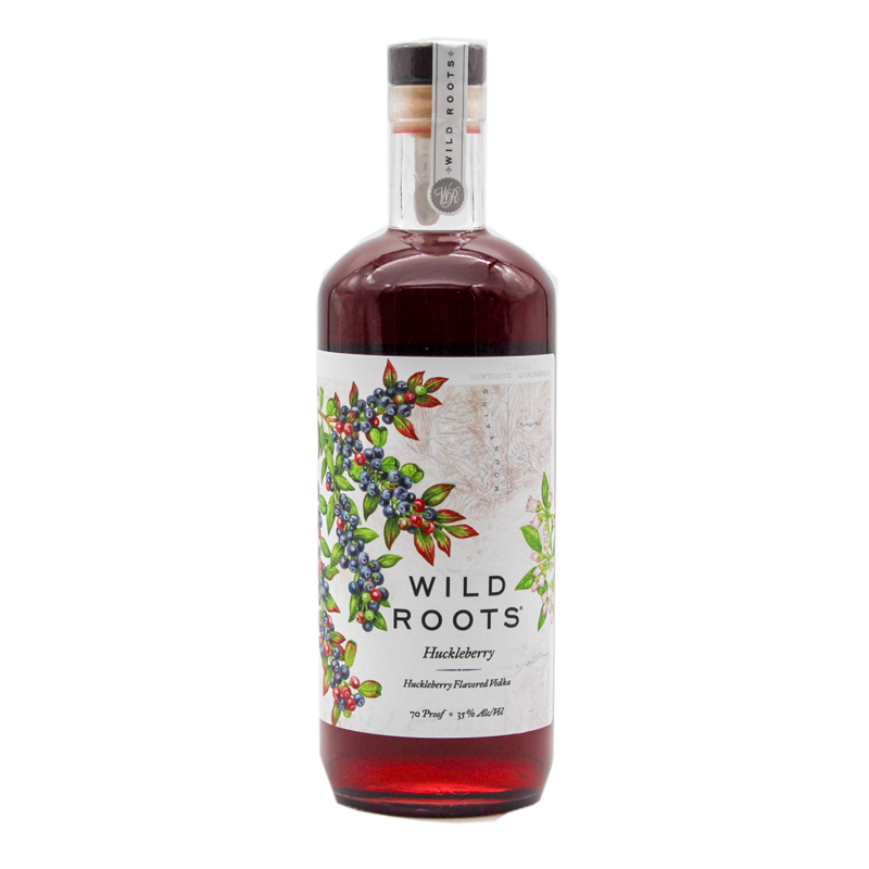 Wild Roots Huckleberry Vodka 750mL