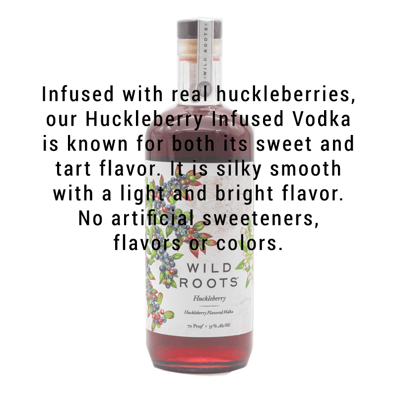 Wild Roots Huckleberry Vodka 750mL