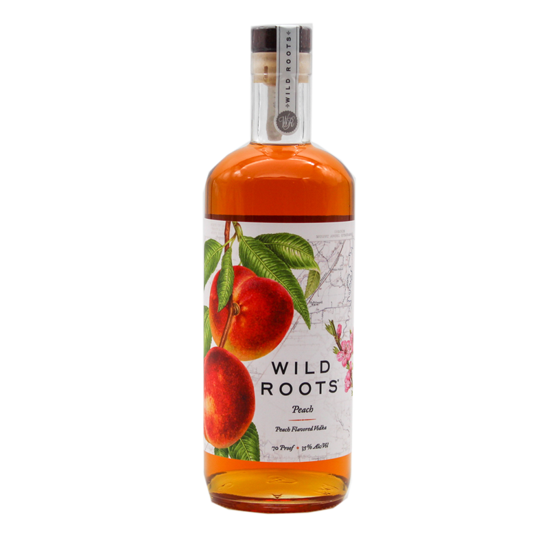 Best Place to Buy Wild Roots Peach Vodka 750mL Online GACS Great