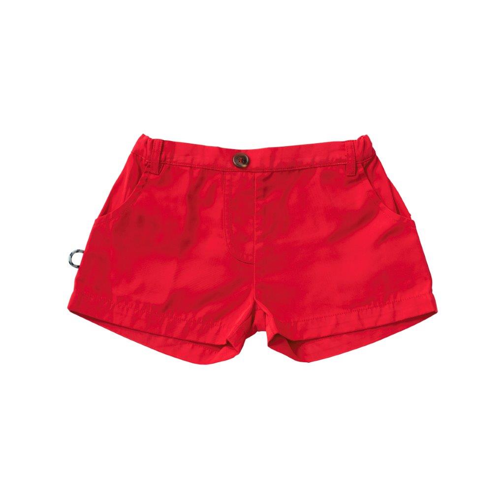 Red Angler Fishing Shorts