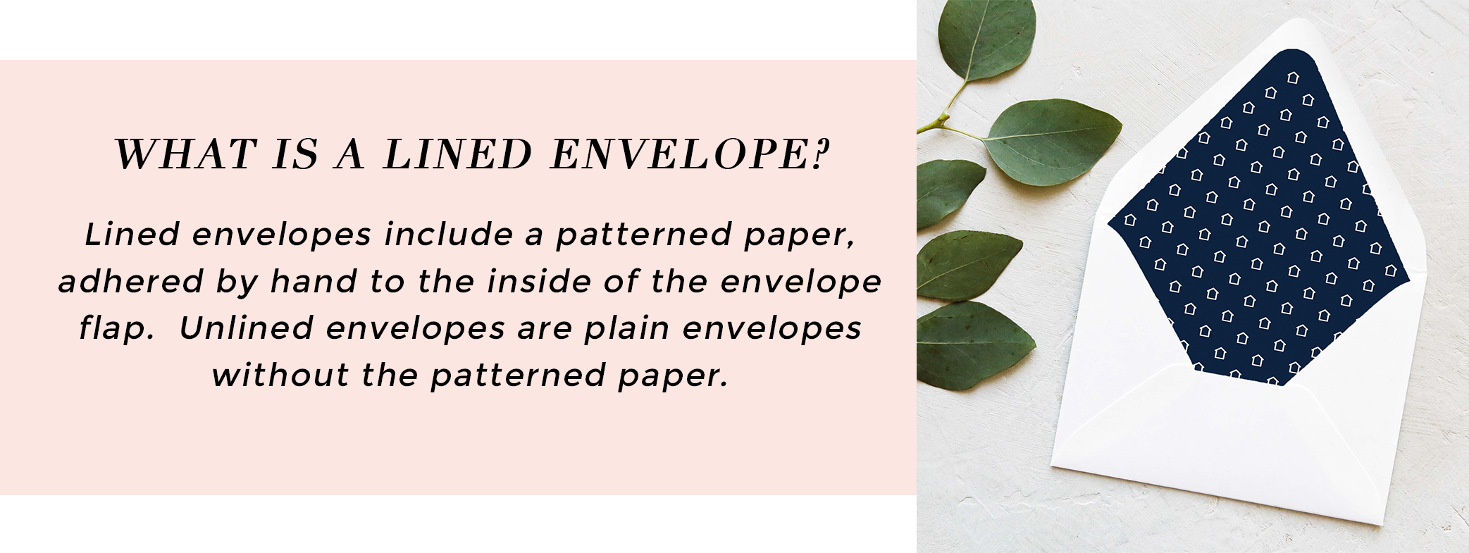 FAQ Lined Envelope