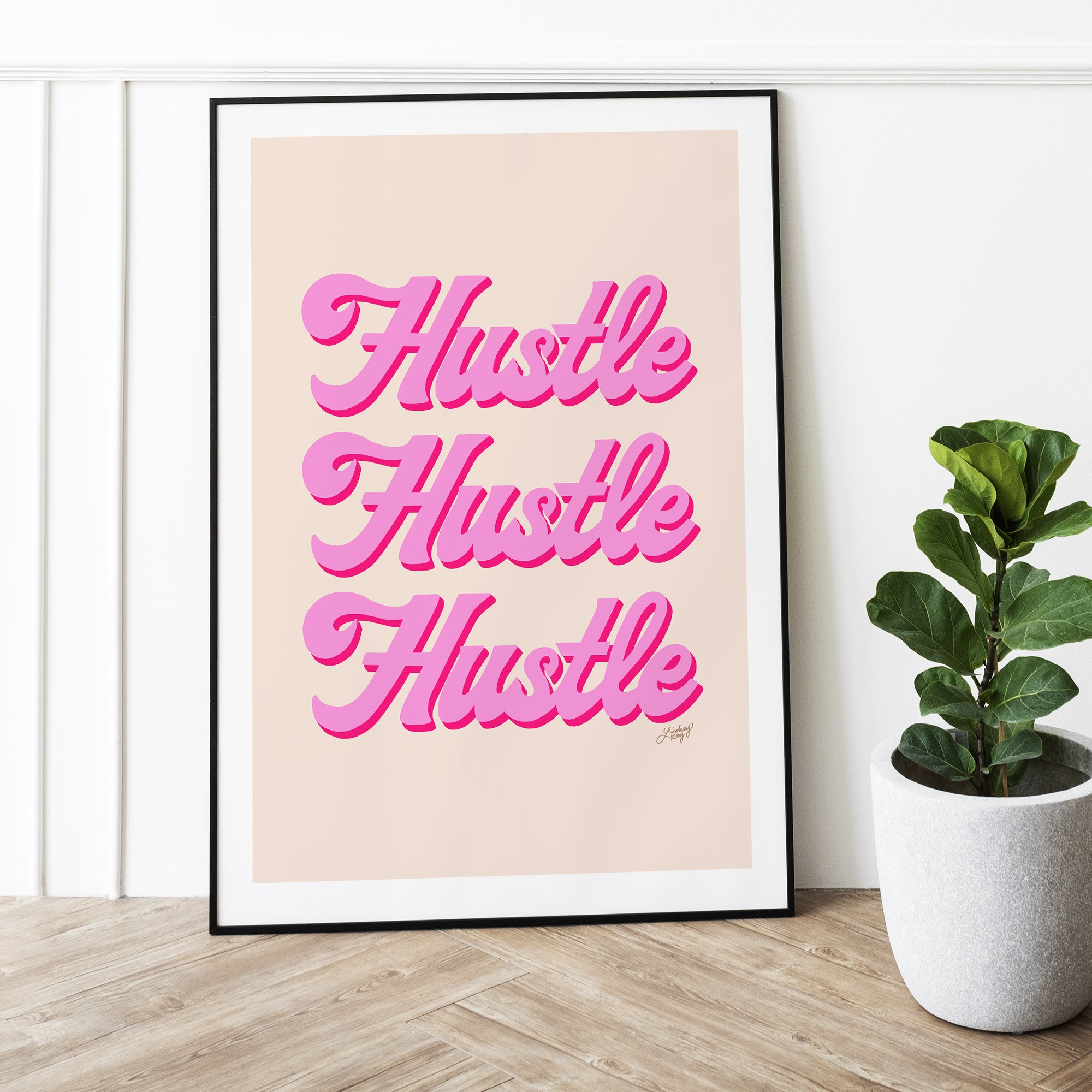 Disco Balls Illustration (Pink Palette) - Art Print - Lindsey Kay