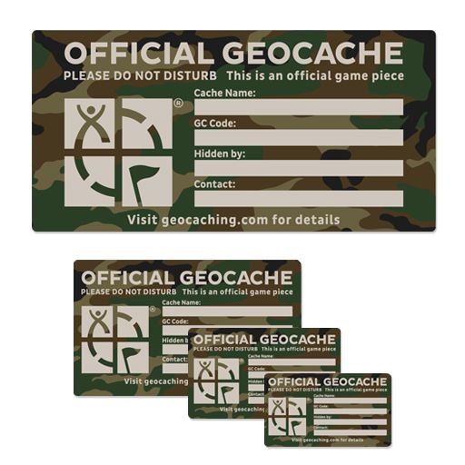 Stencil Official Geocache - Groundspeak - Cache Boutique