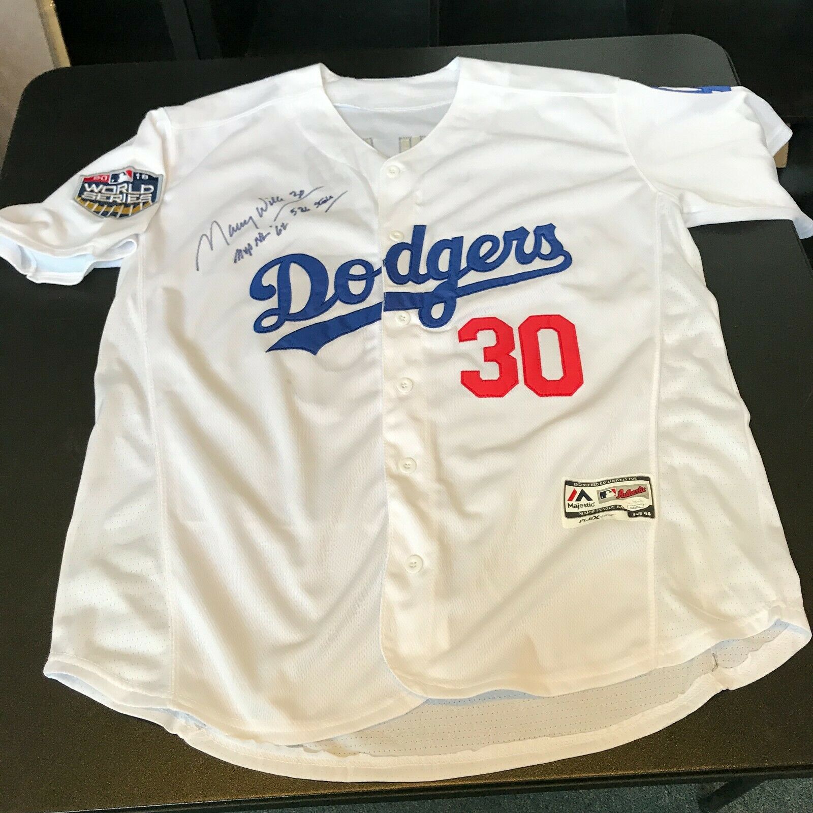 Jackie Robinson Los Angeles Dodgers SGA Replica Jersey #42 Full Zip Size XL