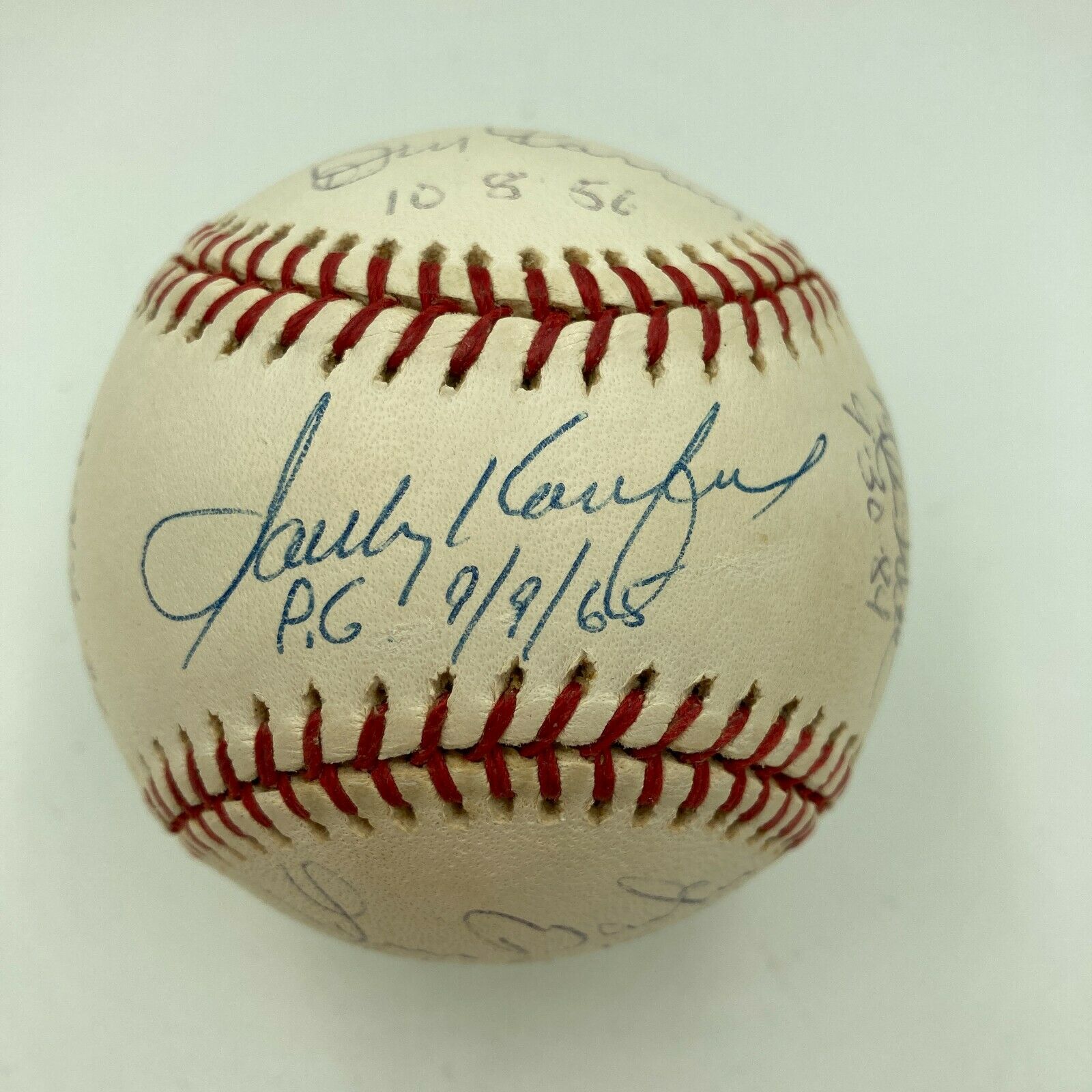 At Auction: DON LARSEN PERFECT GAME AUTHENTIC AUTOGRAPH