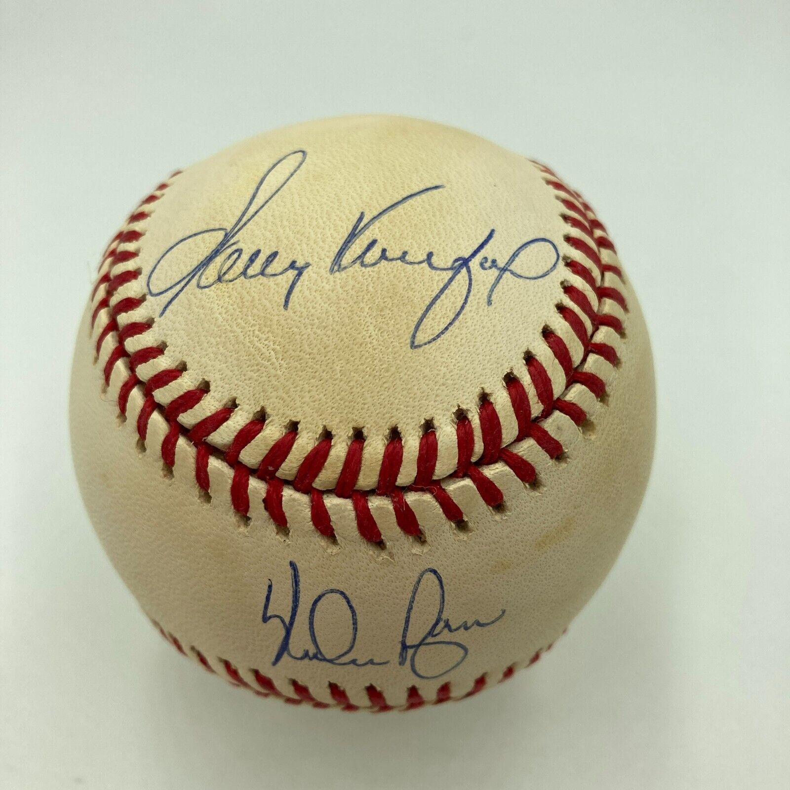 Sandy Koufax 1963 NL MVP & Cy Young Signed Brooklyn Dodgers Jersey JSA COA