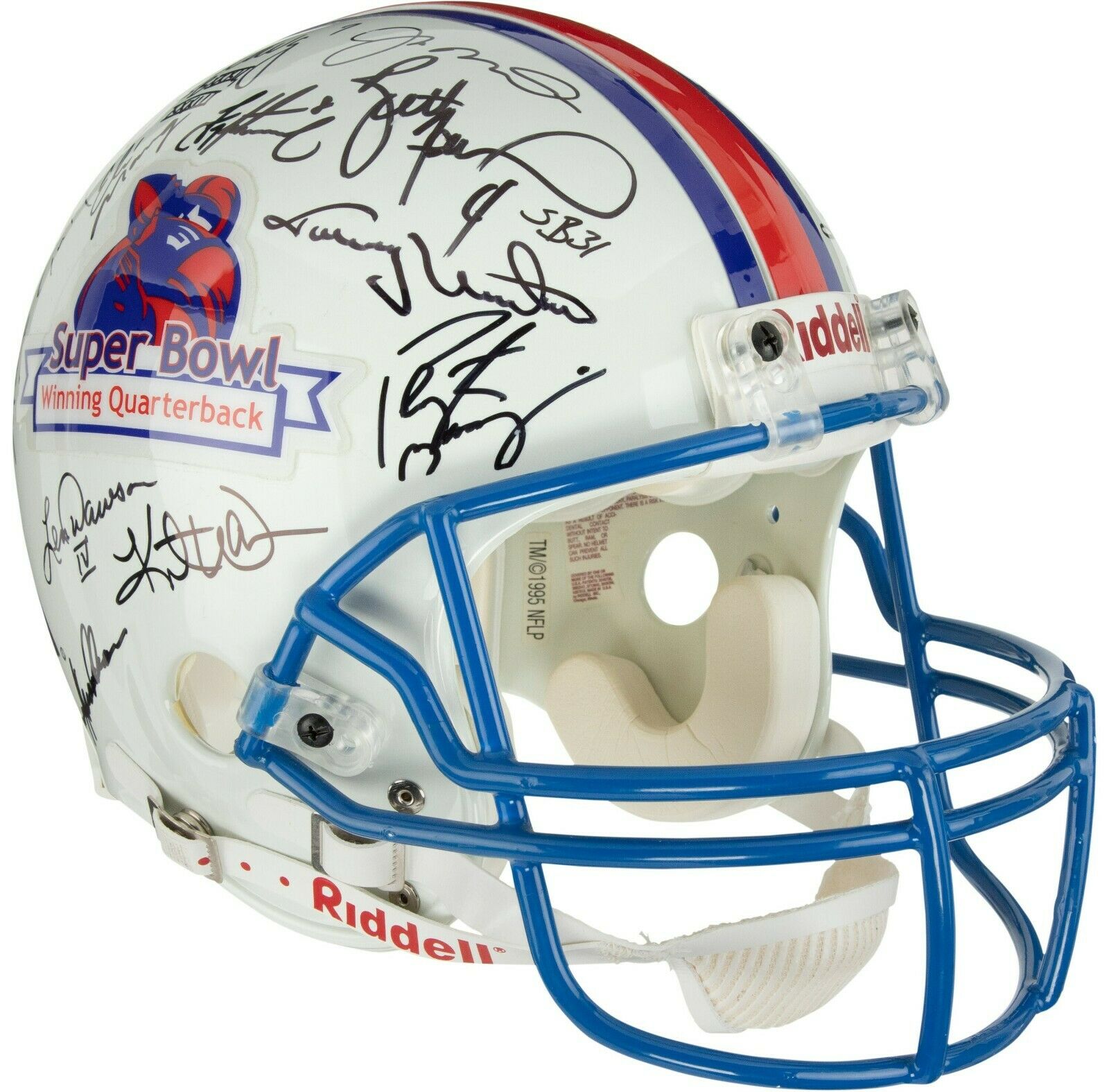 Tom Brady New England Patriots Autographed Riddell 1982-1989 Throwback Logo  Speed Authentic Helmet