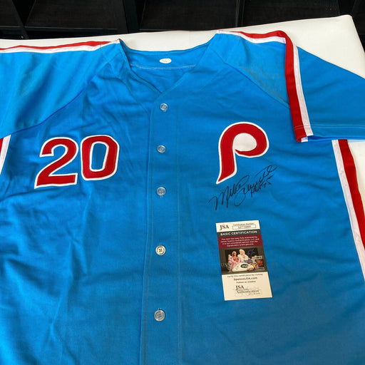 Mike Schmidt Signed Phillies Jersey (JSA & USA SM)