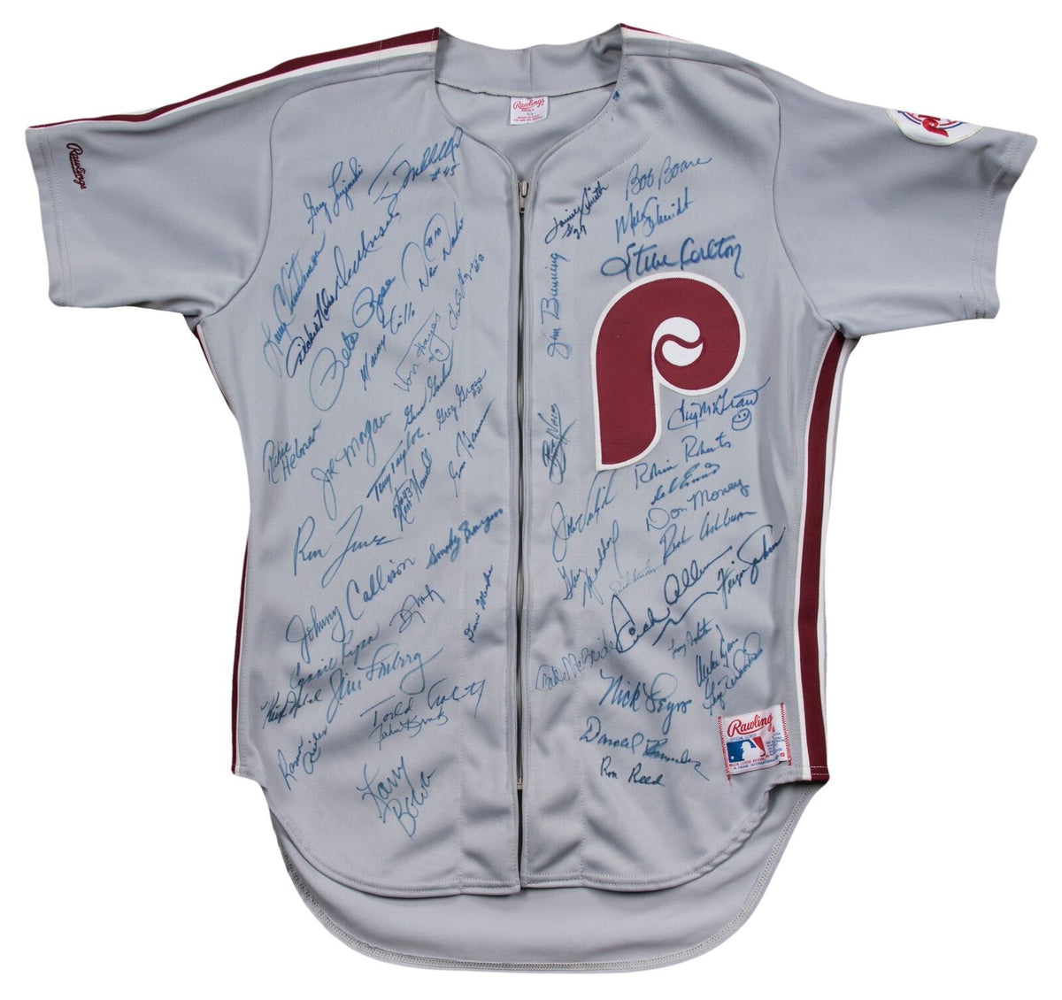 Johnny Callison Signed Authentic Philadelphia Phillies STAT Jersey PSA DNA  COA