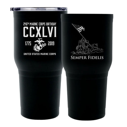 Army Master Diver Black 40 oz RTIC tumbler - ParatUSA