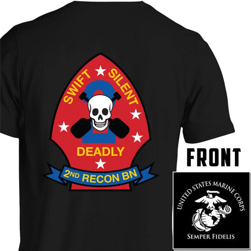 Force Reconnaissance Unit t-shirt-USMC Unit Shirts USMC