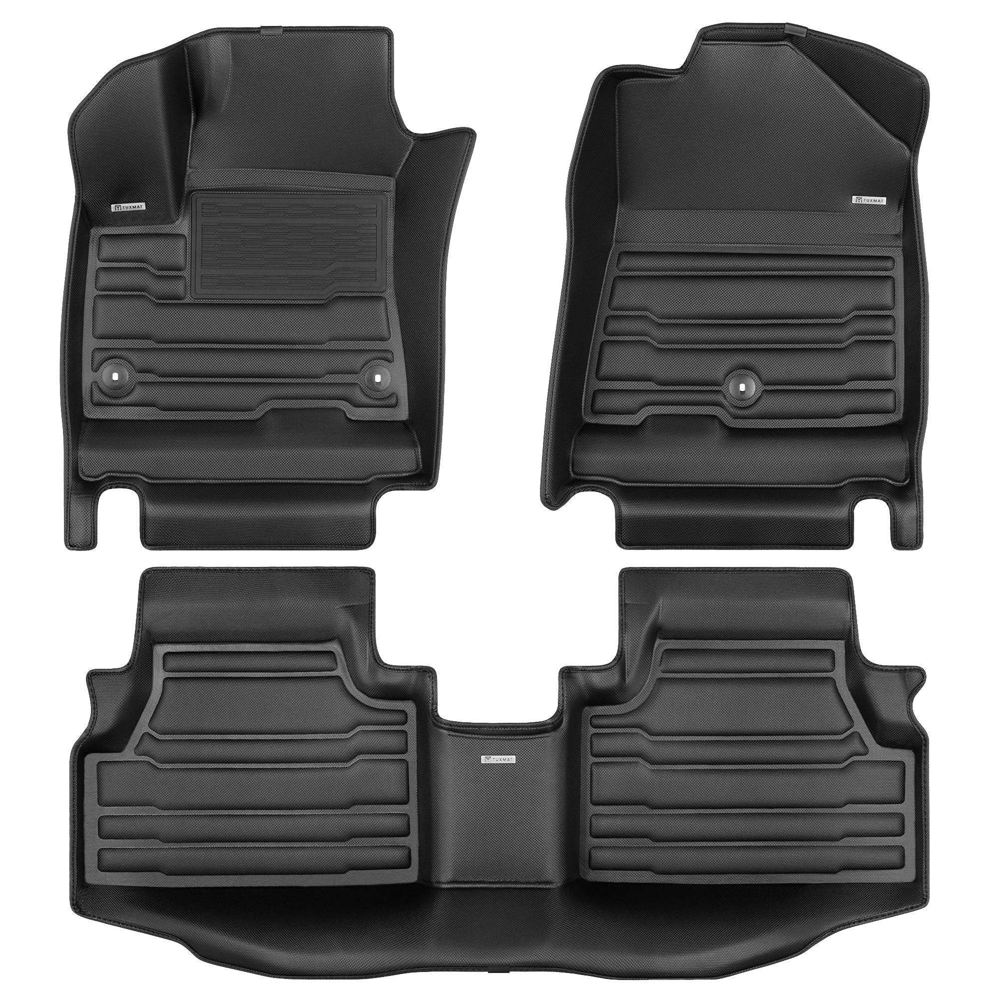 Kia Soul EV Custom Car Mats with Max Coverage TuxMat