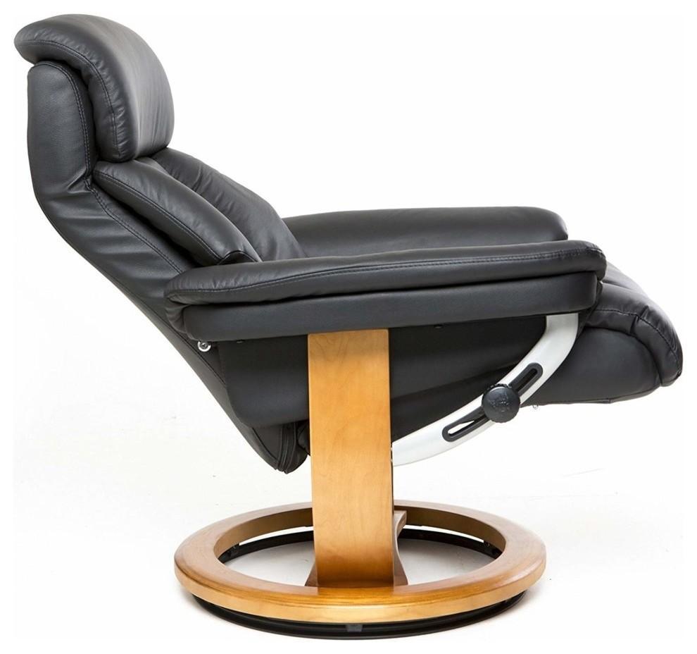 Modern Recliner Swivel Chair With Footstool Leather And Wooden Base Black Modern Dl 4767012421706 1200x ?v=1571751551