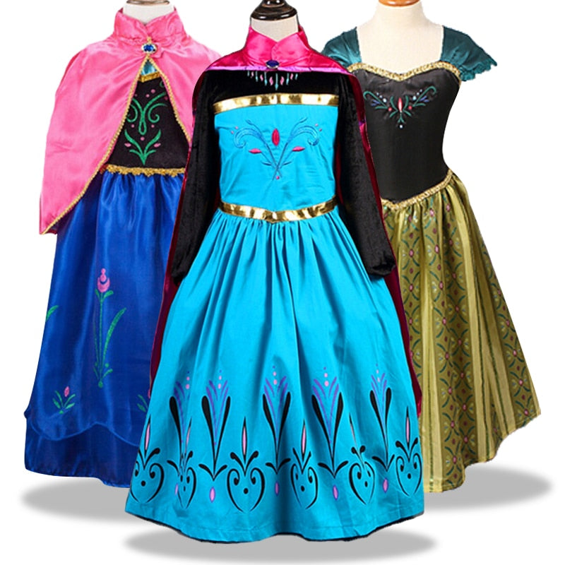 frozen elsa and anna dress