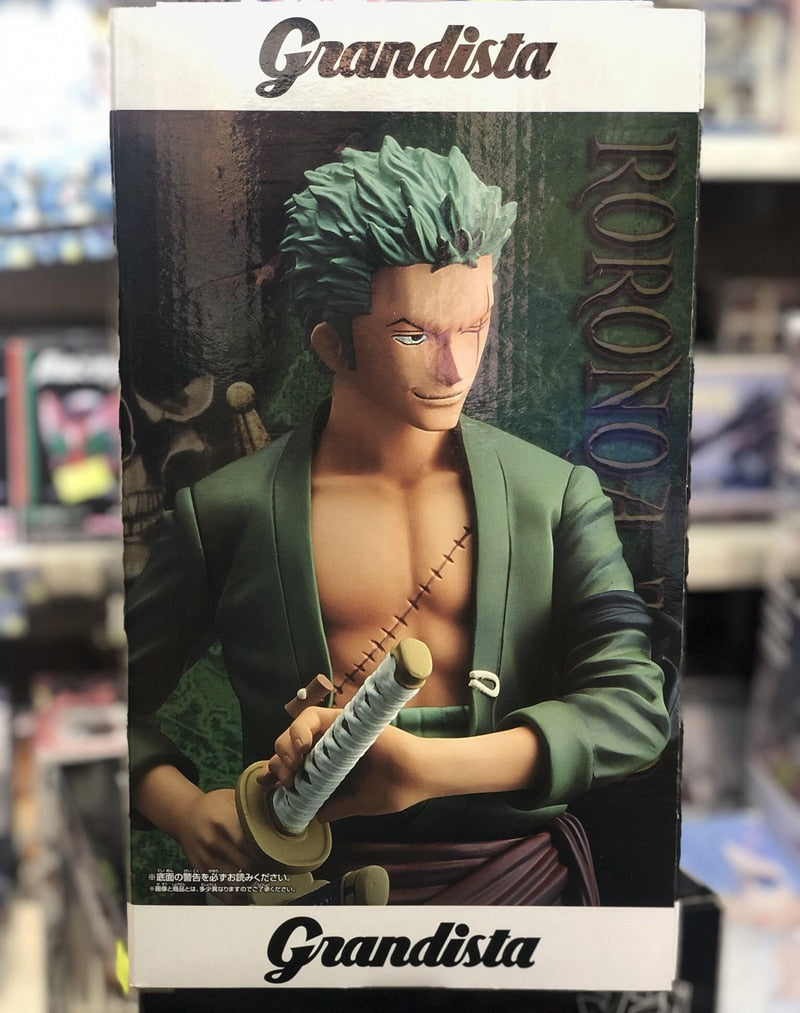 One Piece Grandista The Grandline Men Roronoa Zoro Figure Banprest Heroesmall