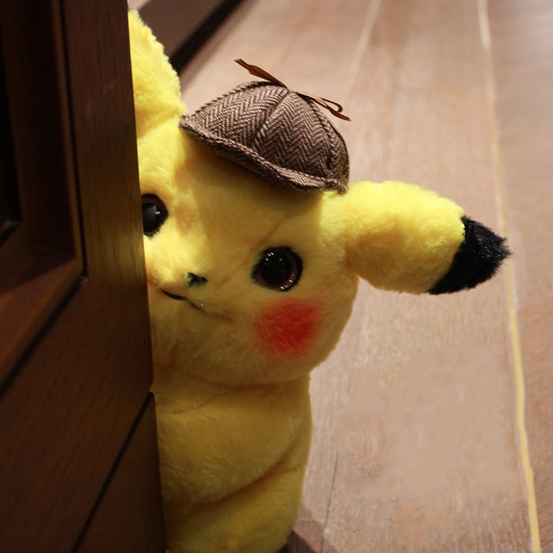 detective pikachu plush toy