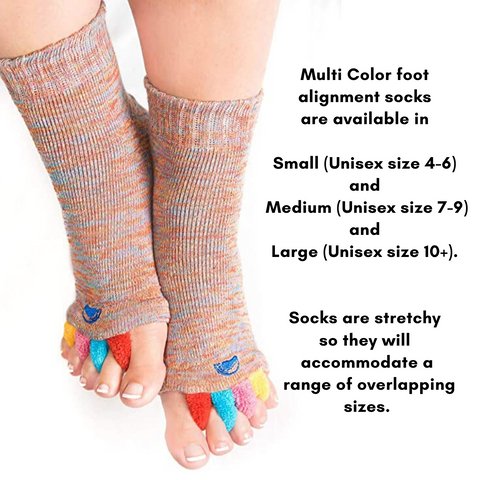 My Happy Feet Socks - Original Toe Alignment Socks, Medium or Large, Free  Ship!