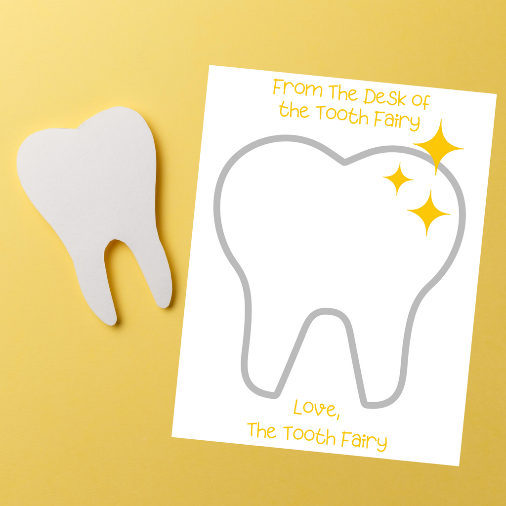 tooth fairy letters templates