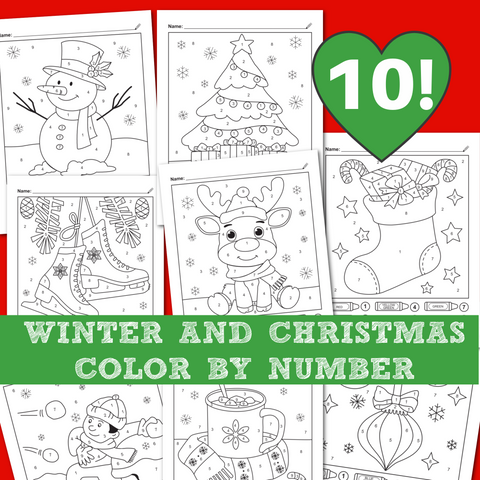 10 Play-Dough Mats for Numbers 1-10: Learn Numbers and Practice Fine M –  ISpyFabulous