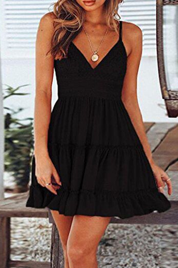 standing waiting dress dark blush