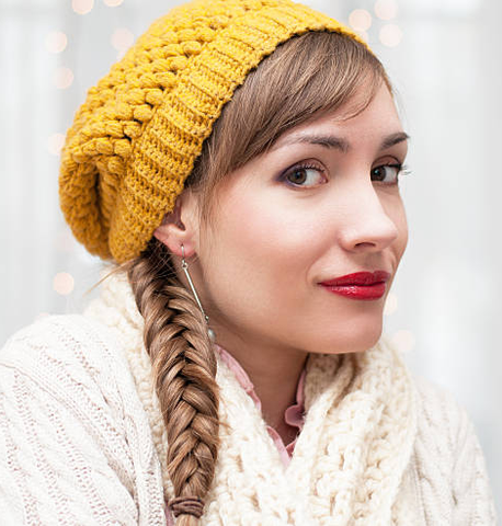 fishtail braid hair