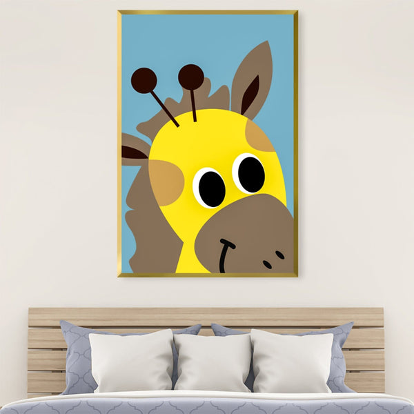 Animal Friends Canvas Art Clock Canvas