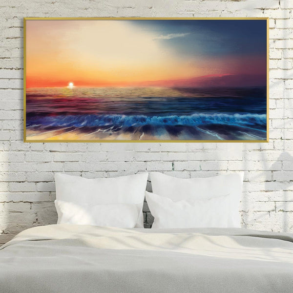 Calm Shores Canvas - Single Panel Art Clock Canvas