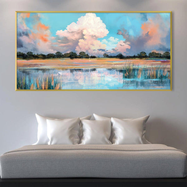 Dreamscape Waters Canvas Art Clock Canvas