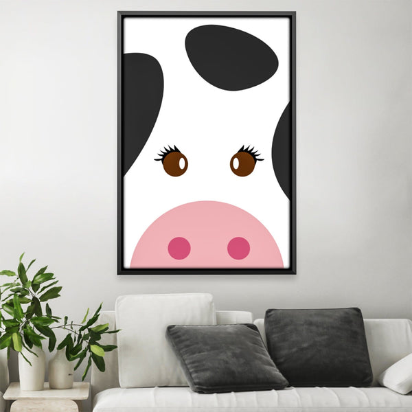 Farm Friends Canvas Art Clock Canvas