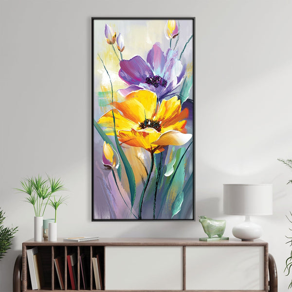 Impressions of Spring Canvas Art Clock Canvas