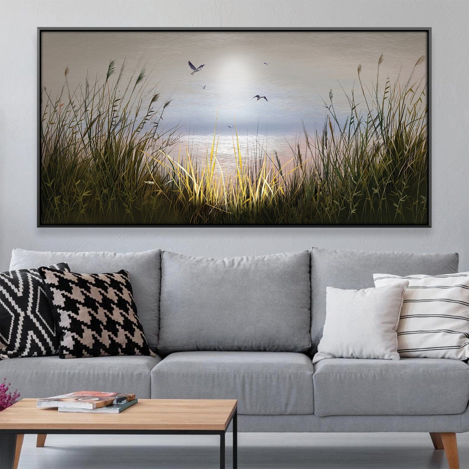 Light Through the Beach Canvas - ClockCanvas product image