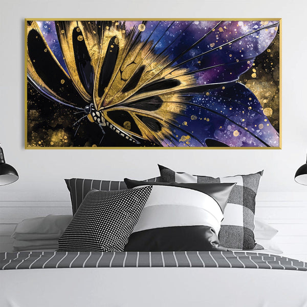 Night Sky Dancer Canvas Art Clock Canvas